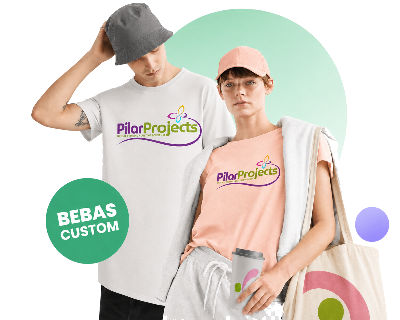 Bebas custom merchandise Pilar Projects