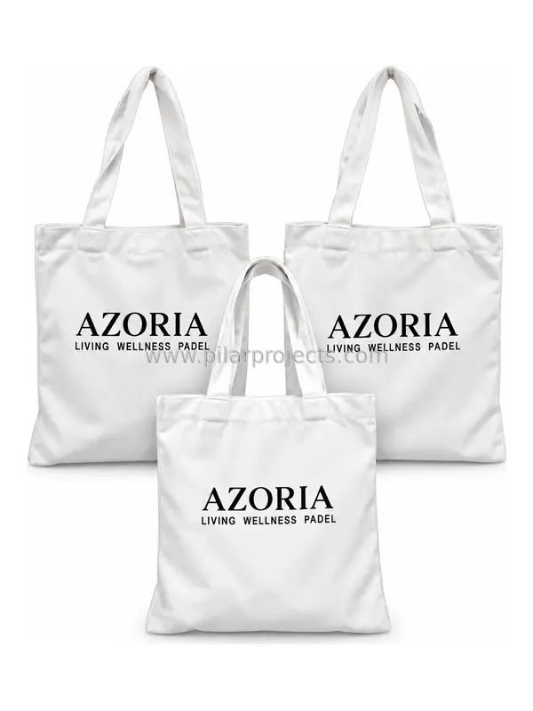goodie bag custom putih logo perusahaan