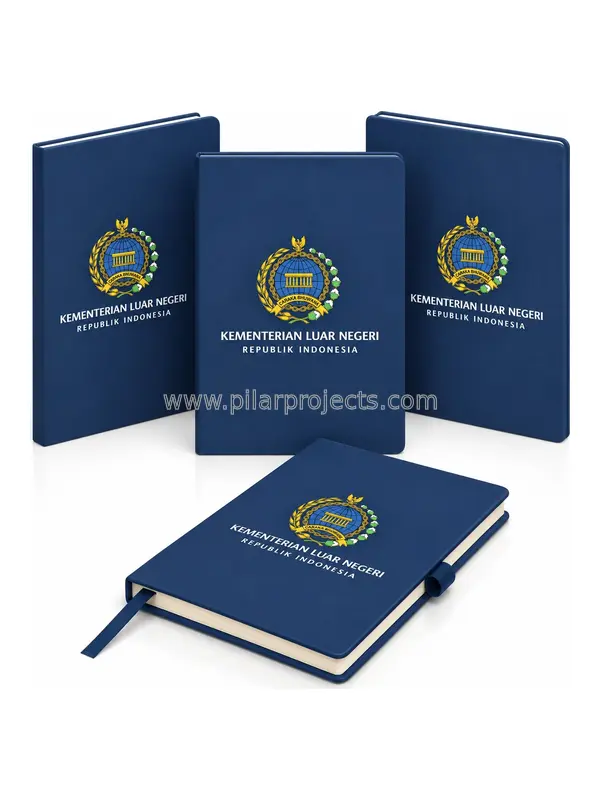 buku agenda hardcover custom instansi