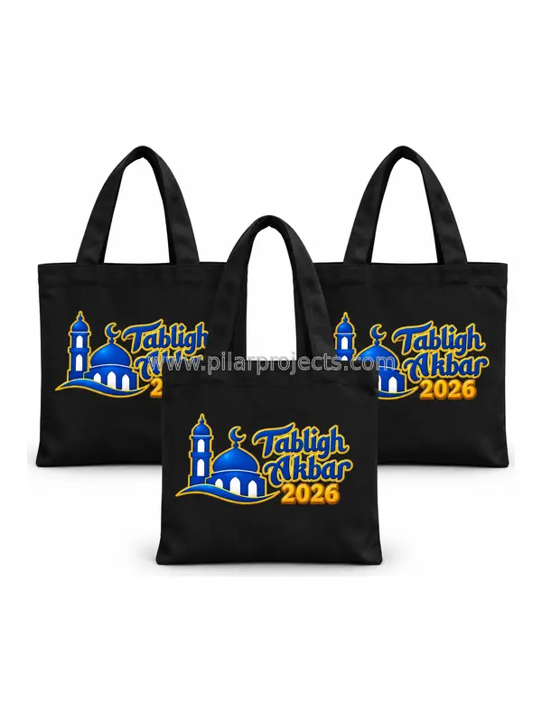 goodie bag custom hitam acara